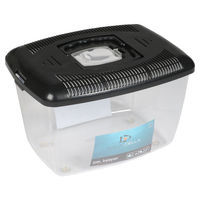 Produktbild von Europet Bernina Terra Box Hartschalen-Box für Insekten aus Kunststoff Schwarz Transparent Größe L