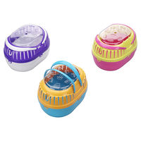 Produktbild von Europet Bernina Transportbox Touring Funky Edition Hartschalen-Box aus Kunststoff für kleine Tiere Bunt 28 x 20 x 18 cm