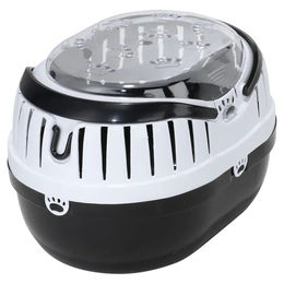 Europet Bernina Transportbox Touring Kleintierkäfig für Nager aus Kunststoff Grau Weiß – Bild 1 von 3