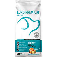 Produktbild von EuroPremium Adult Derma+ Trockenfutter Lachs Getreidefrei Hypoallergen für Haut und Fell 10kg