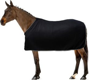 Euroriding Abschwitzdecke Fleece Basic Schwarz 135cm – Bild 1 von 2