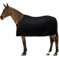 Produktbild von Euroriding Abschwitzdecke Fleece Basic schwarz 165