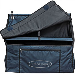 Euroriding Boxentasche aus Stoff in Blau – Bild 1 von 3