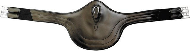 Produktbild von Euroriding British Line Bauchlatz Stollenschutzgurt aus Leder in Schwarz