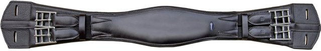 Euroriding British Line Kurzgurt aus Leder Schwarz 65 cm – Bild 1 von 1
