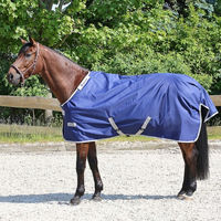 Produktbild von Euroriding Bucas Turnout Light 0g Outdoordecke für Pferde in Blau