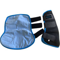 Produktbild von Euroriding Gamaschen Cooling mit Kühleffekt in Schwarz Blau Größe M