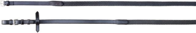 Euroriding Gummizügel Super Grip British Line Schwarz für Vollblut – Bild 1 von 1