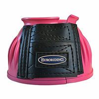Produktbild von Euroriding Hufglocken aus Gummi mit Klettverschluss in Rosa Größe M
