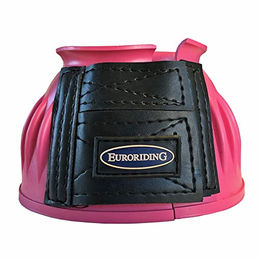 Produktbild von Euroriding Hufglocken aus Gummi mit Klettverschluss Rosa XL