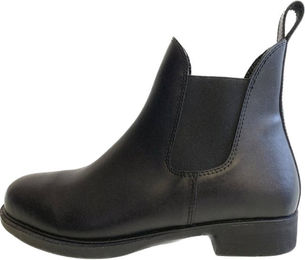 Euroriding Jodhpur Stiefelette für Kinder aus Kunstleder Schwarz – Bild 1 von 3