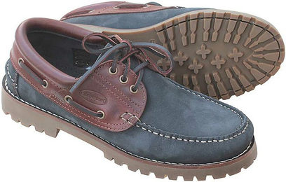 Produktbild von Euroriding Kampen Segelschuh aus Leder Blau Größe 44