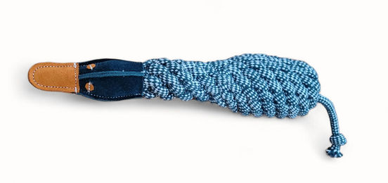 Produktbild von Euroriding Kauspielzeug Ente Gustav aus Baumwolle bunt und blau für Hunde