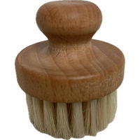 Produktbild von Euroriding Knopfbürste aus geöltem Holz in Braun