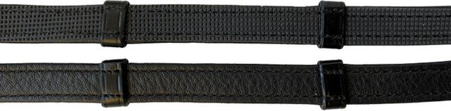 Produktbild von Euroriding Lederzügel Soft British Line für Warmblut in Schwarz