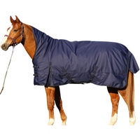Produktbild von Euroriding Outdoor Decke Kodiak High Neck Heavy 200g Blau