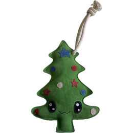 Produktbild von Euroriding Pferdespielzeug Stable Buddy Hubertus Weihnachtsbaum aus Filz in Grün