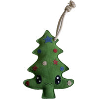Produktbild von Euroriding Pferdespielzeug Stable Buddy Hubertus Weihnachtsbaum aus Filz in Grün