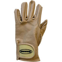 Produktbild von Euroriding Reithandschuh aus Hirschleder in Beige