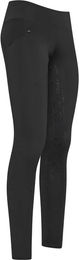 Produktbild von Euroriding Reithose für Mädchen Easy Rider Dietse Winter mit Full Grip und Silikonbeschichtung Schwarz