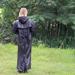 Euroriding Reitmantel Hamburg Unisex Schwarz Waterproof Polyester Größe XS – Bild 1 von 2
