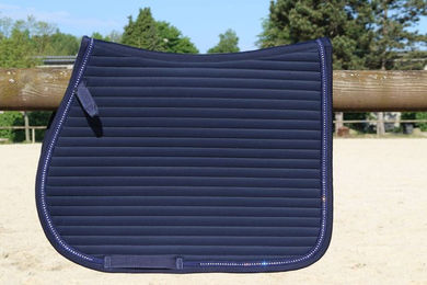 Euroriding Schabracke Bright Blau aus Polyester für Warmblut – Bild 1 von 6