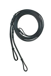 Produktbild von Euroriding Schlaufzügel Natural Line aus Leder Schwarz für Warmblut