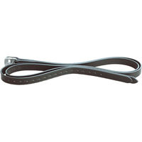 Produktbild von Euroriding Steigbügelriemen Isola EuroClub aus Leder und Stahl in Schwarz 25 mm