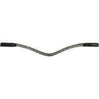 Produktbild von Euroriding Stirnband DiamondGlow Quick Change System aus Leder