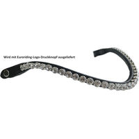 Produktbild von Euroriding Stirnband Showy Quick Change System mit Kristallen in Schwarz