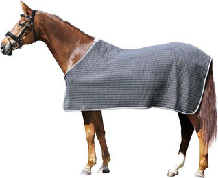 Produktbild von Euroriding Thermo Abschwitzdecke aus Polyester in Grau