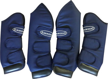 Euroriding Transportgamaschen Kodiak aus Nylon für Ponys in Blau – Bild 1 von 1