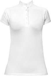 Produktbild von Euroriding Turniershirt Basic Damen Reitshirt Sommer Weiß XL aus Polyester