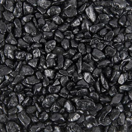 Produktbild von Eurosand 2.0 GmbH Aquarienkies Schwarz 5–12 mm Bodengrund für Fisch und Garnelen 5 kg