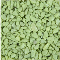 Produktbild von Eurosand 2.0 GmbH Bunter Aquarienkies Grün 5-12mm für Fische und Garnelen 1kg