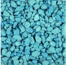Produktbild von Eurosand AQUA Bunter Aquarienkies Blau 5-12mm für Fische und Garnelen 1kg