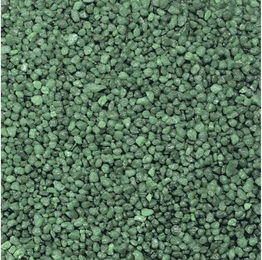 Produktbild von Eurosand Aquarienkies Bodengrund für Fische farbig grün 2-3mm 5 kg