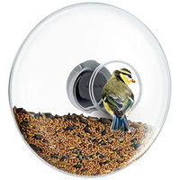 Produktbild von Eva Solo Fenster-Futterkugel Vogelhaus aus Glas und Edelstahl Ø 19,5 cm - 350 ml