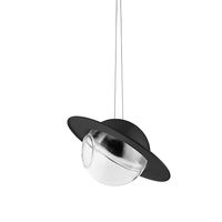 Produktbild von Eva Solo Saturn Vogelfutterhaus Schwarz mit transparenter Glaskugel