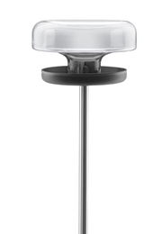 Eva Solo Vogelfutterstation aus Glas und Edelstahl in Schwarz und Transparent Ø 22 cm - 2 l – Bild 1 von 7