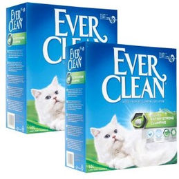 Ever Clean Extra Strong Clumping Katzenstreu mit Duft 2x10 l - 2 x 10 l – Bild 1 von 3