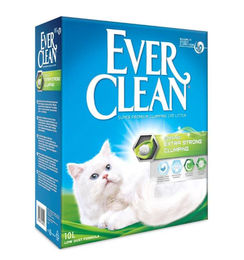 Ever Clean Extra Strong Klumpende Katzenstreu mit Aktivkohle und Duft 10 l - 10 l – Bild 1 von 11