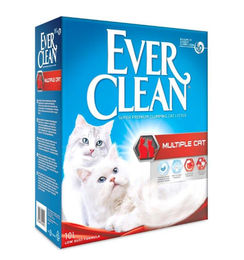 Ever Clean Multiple Cat Katzenklumpstreu mit Aktivkohle 10 l - 10 l – Bild 1 von 12