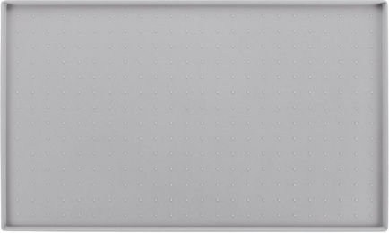 Everanimals Napfunterlage aus Silikon für Hunde und Katzen 60 x 40 cm Schwarz oder Grau - 1 Stk. – Bild 1 von 5