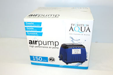 Evolution Aqua Airtech 150 Luftpumpe mit Metallgehäuse für Fischteich und Koiteich – Bild 1 von 6