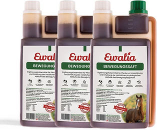 Produktbild von Ewalia Bewegungssaft für Pferde Gelenk-Supplement 3x 1000 ml
