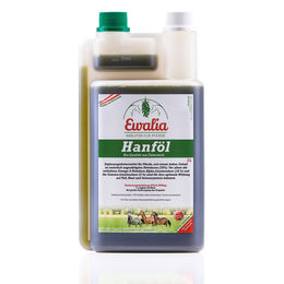Ewalia Bio Hanföl für Pferde zur Unterstützung von Haut, Fell und Immunsystem 1000 ml – Bild 1 von 3