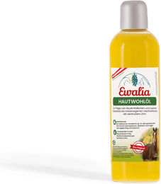 Produktbild von Ewalia Hautwohlöl mit Zink zur Fellpflege für Pferde