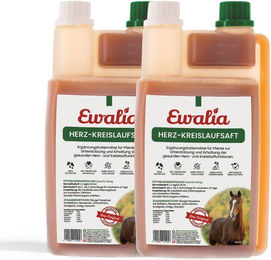 Produktbild von Ewalia Herz-Kreislaufsaft für Pferde 2x 1000 ml