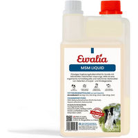 Produktbild von Ewalia MSM Liquid Gelenk-Supplement für Hunde zur Unterstützung von Gelenken, Bindegewebe sowie Haut und Fell